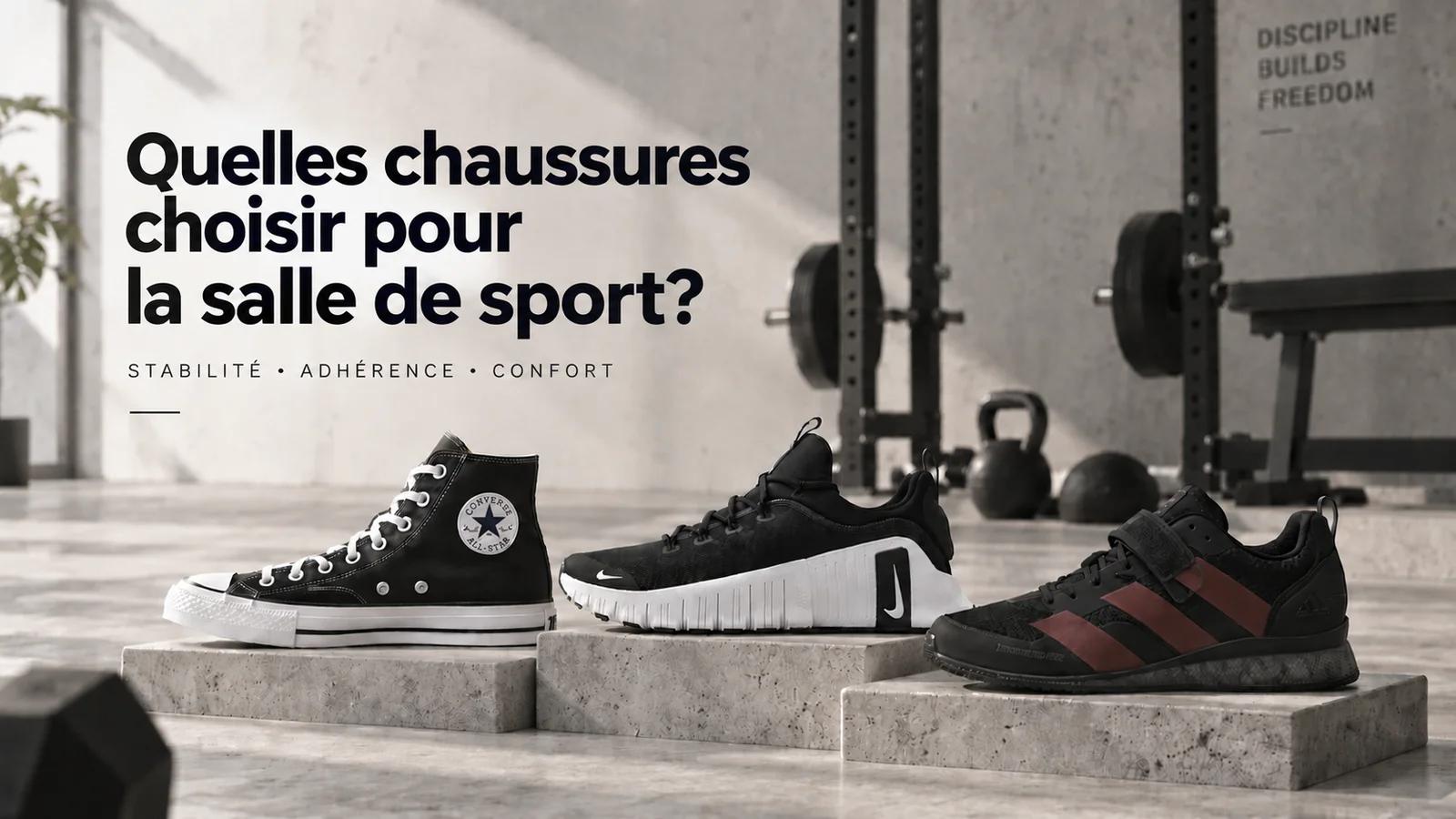 Quelles chaussures choisir pour la salle de sport? Trois catégories et l'erreur que presque tout le monde commet