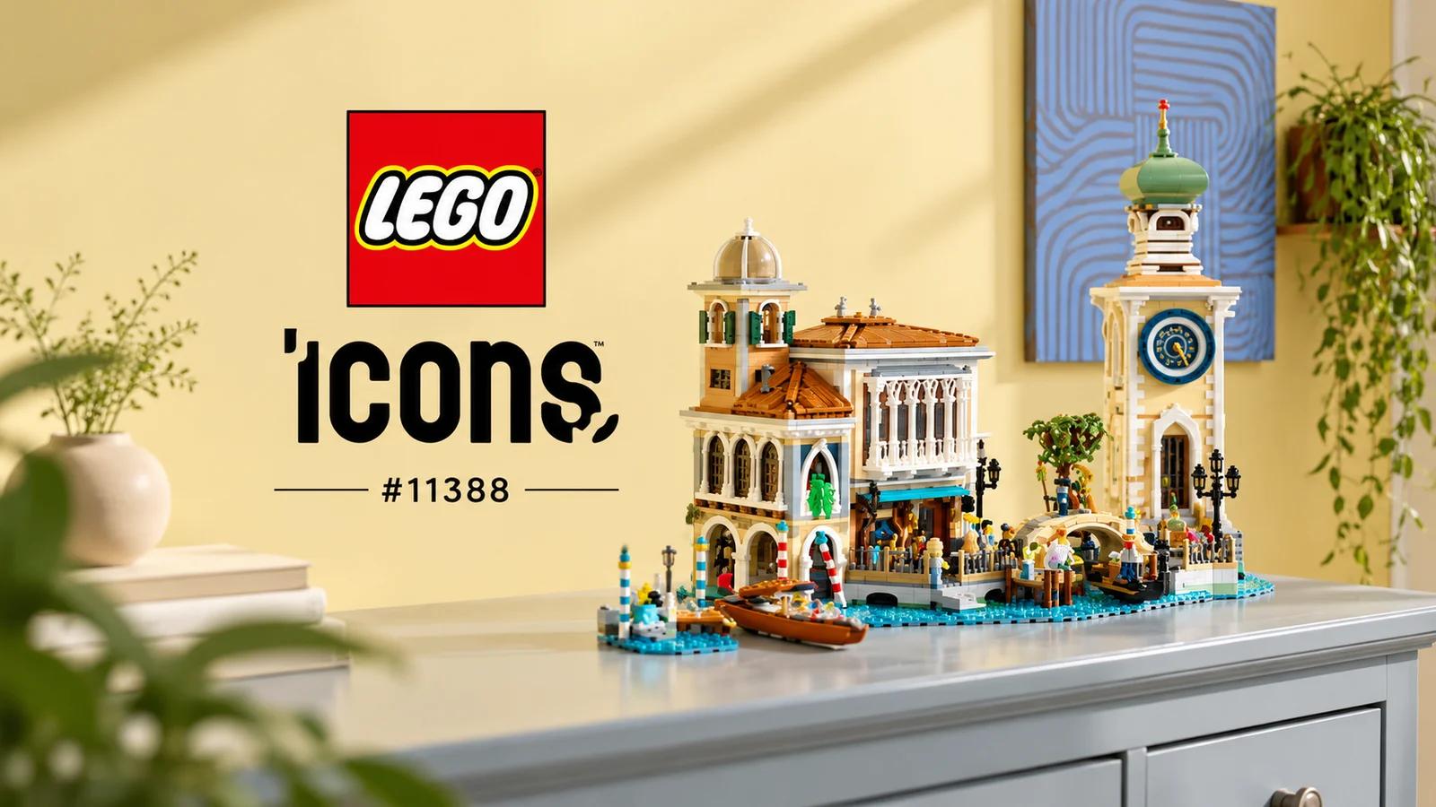 LEGO Icons 11388 Venetian Neighbourhood: £449.99 UK price, release date and free Water Taxi