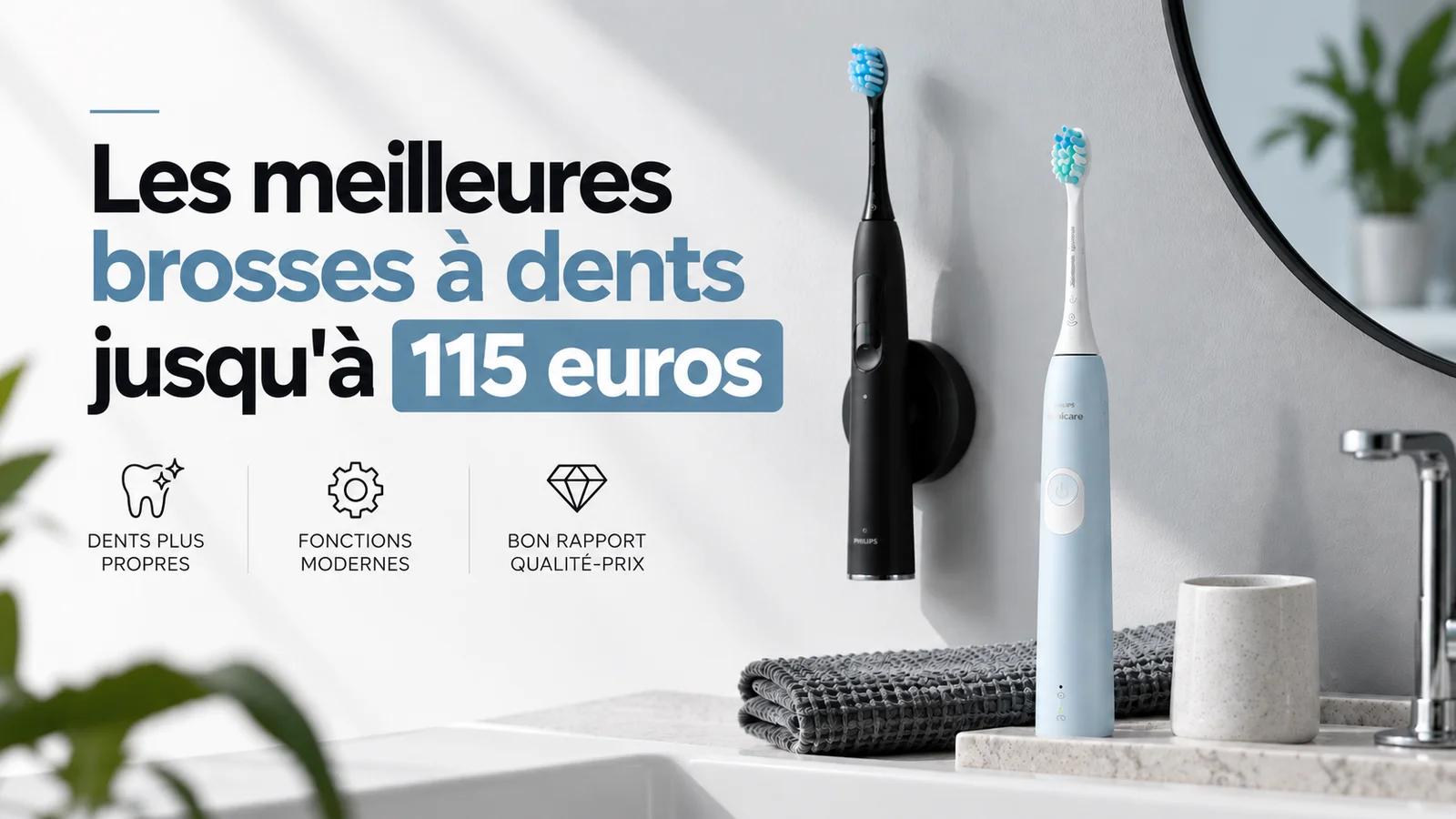 Les meilleures brosses à dents jusqu'à 115 euros: ce que tu obtiens vraiment et ce que les classements omettent