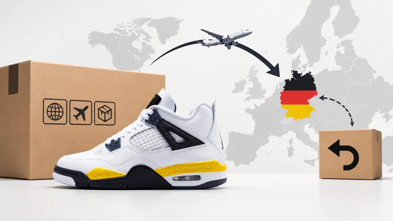 Sneaker aus dem Ausland bestellen 2026: Versand und Rücksendung nach Deutschland im Vergleich