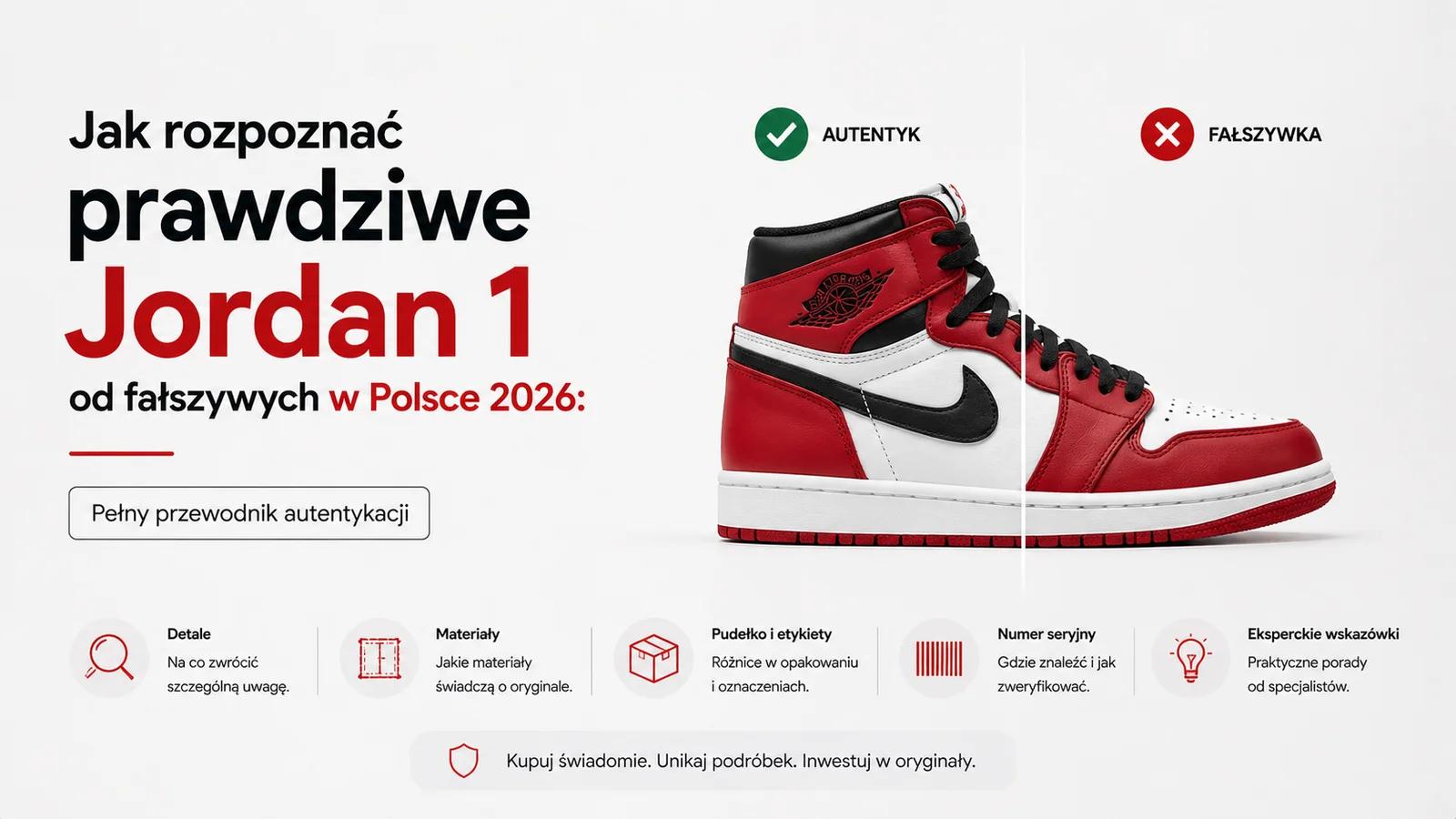Jak rozpoznac prawdziwe Jordan 1 od falszywych w Polsce 2026