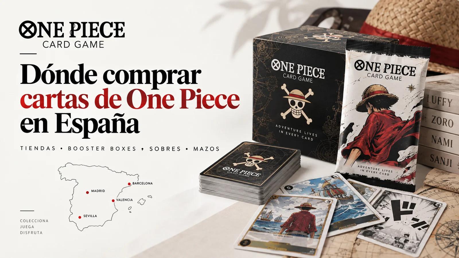 Dónde comprar cartas de One Piece en España: guía completa de tiendas, torneos y reservas para OP-18 y EB-05