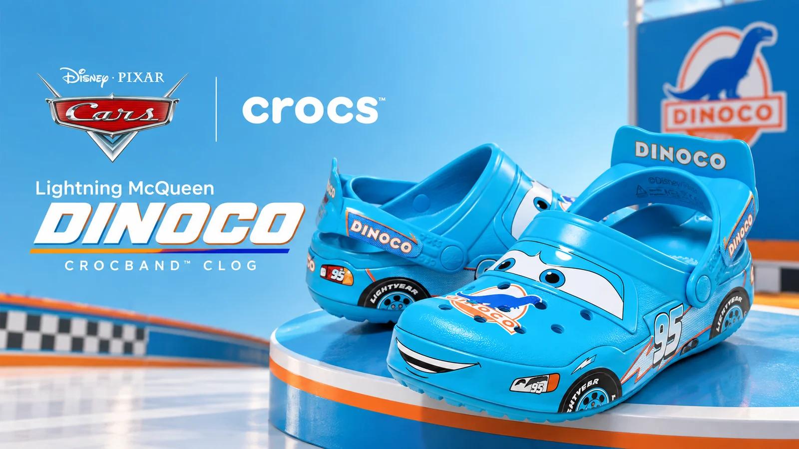 Lightning McQueen Dinoco Crocband Clog is out now at crocs.pl for 349,99 zł