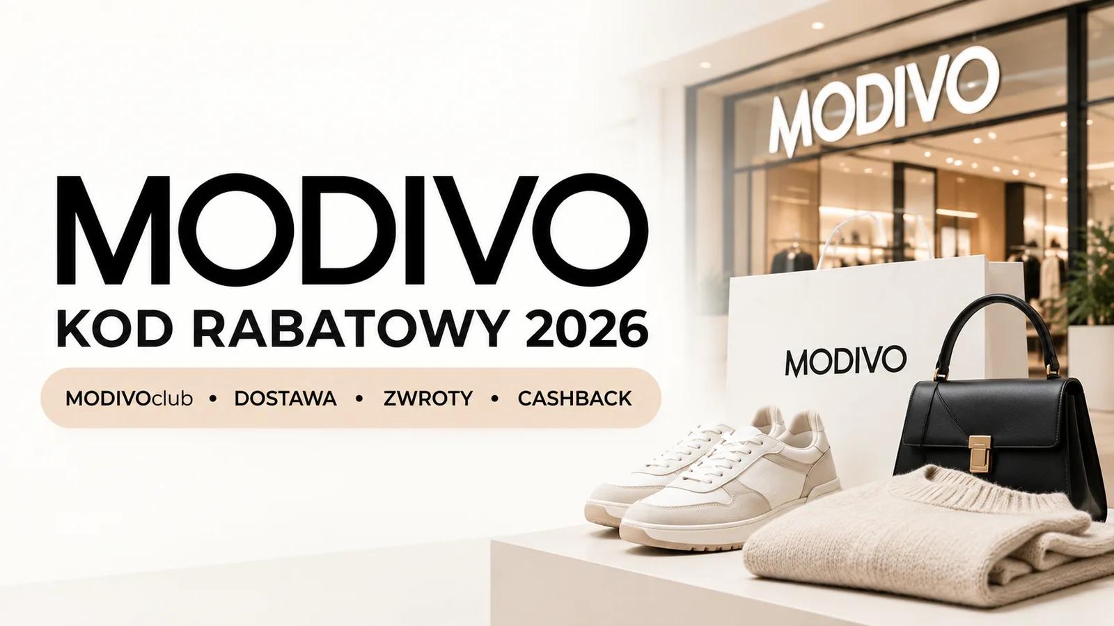 Modivo kod rabatowy 2026: co naprawdę działa, MODIVOclub, dostawa, zwroty i cashback