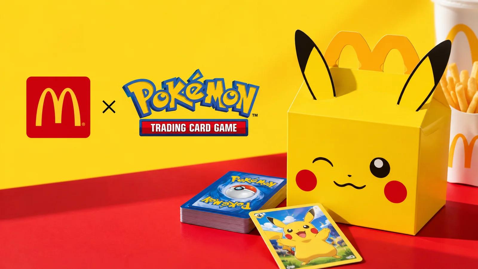 Pokémon cards return to the Happy Meal. McDonald's promotion set for November