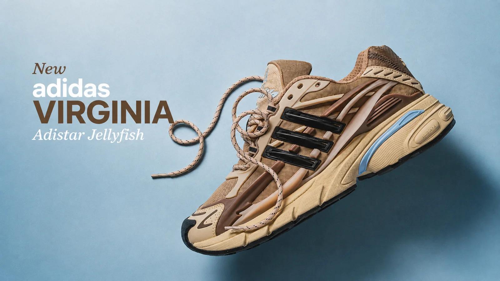 adidas VIRGINIA Adistar Jellyfish „Tan": lanzamiento el 22 de agosto, KH6729