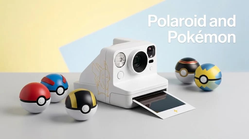 Polaroid x Pokemon: nine limited pieces, pre-orders open 25 August