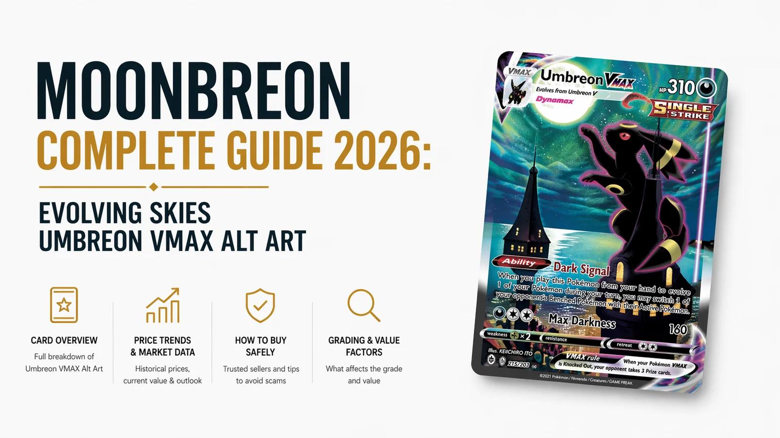 Moonbreon Complete Guide 2026: Evolving Skies Umbreon VMAX Alt Art