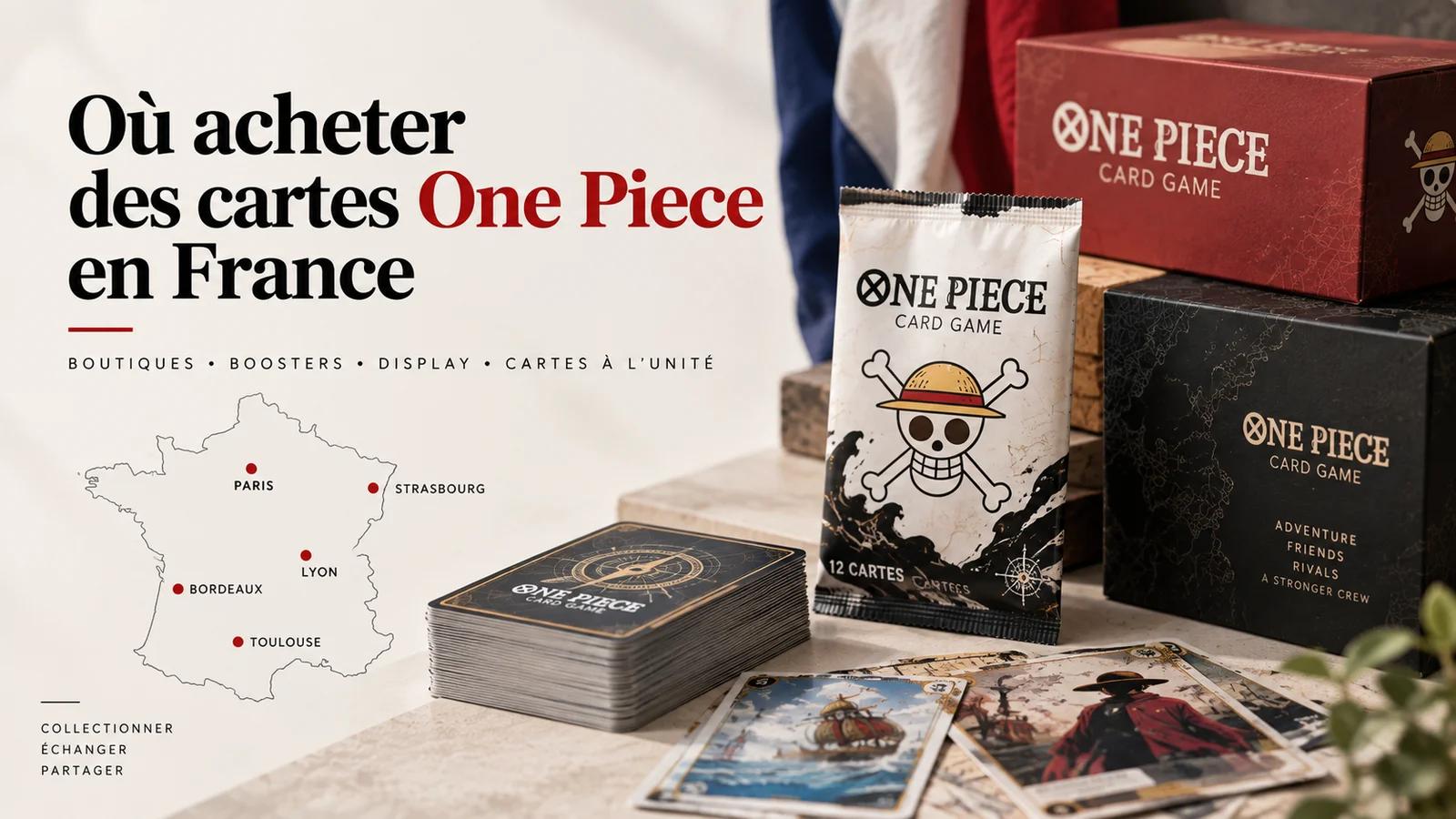 Où acheter des cartes One Piece en France: guide complet des boutiques, tournois et précommandes pour OP-18 et EB-05