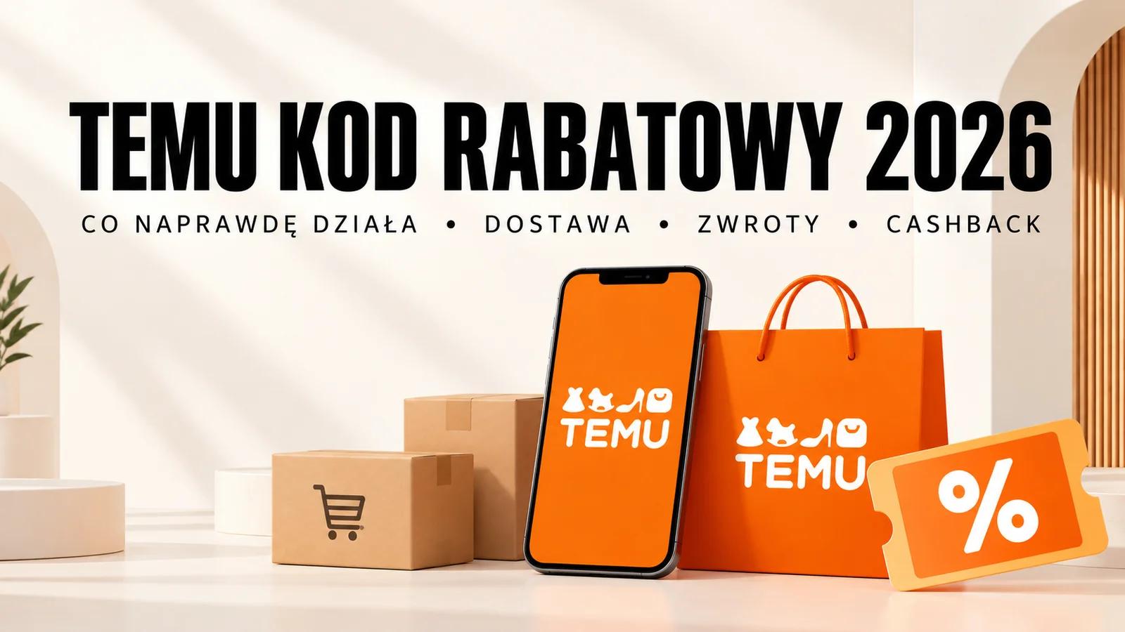 Temu kod rabatowy 2026: co naprawdę działa, dostawa, zwroty i cashback