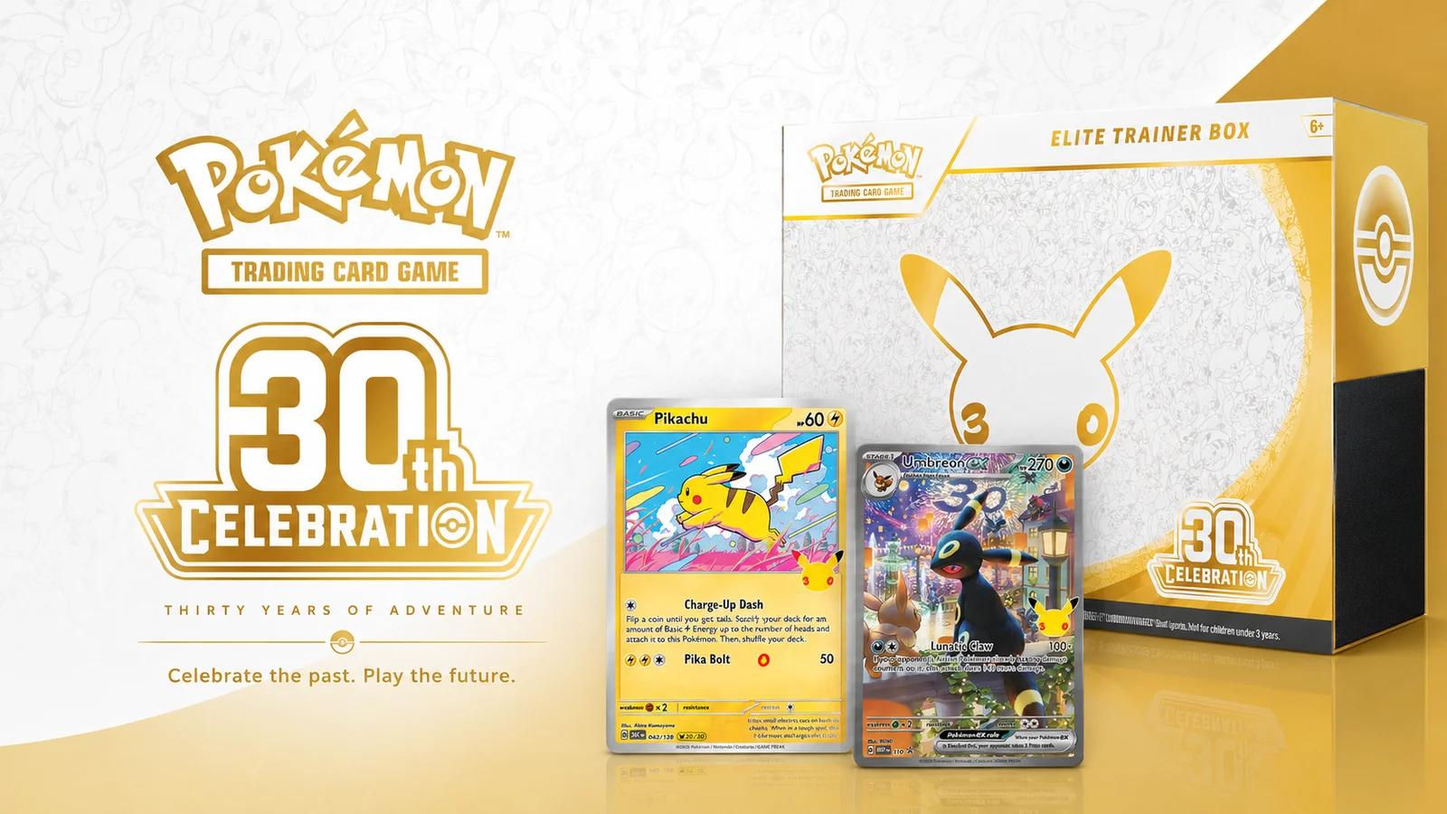 Pokémon TCG 30th Celebration: every product, release date and what is confirmed on price