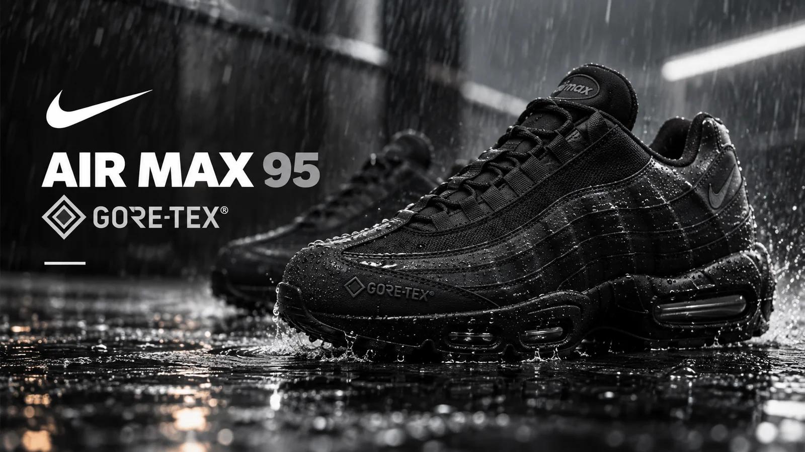 Nike Air Max 95 GORE-TEX: a first for the silhouette. Out 5 November at $230