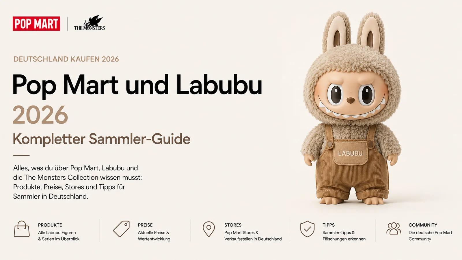 Pop Mart und Labubu Deutschland kaufen 2026: Kompletter Sammler-Guide
