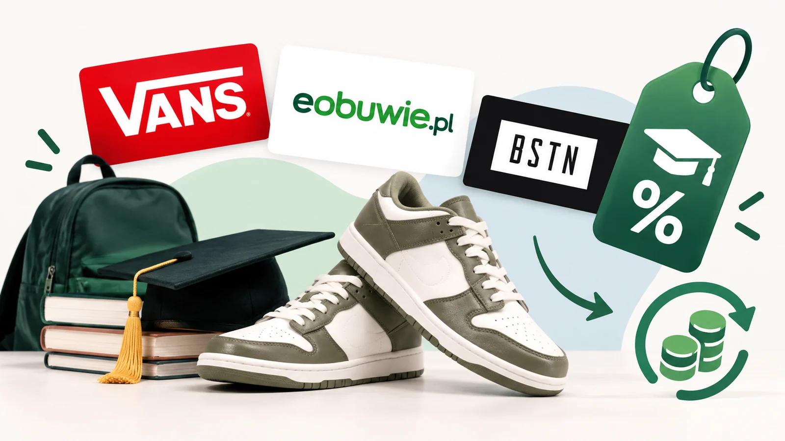 Zniżki studenckie na sneakersy 2026: które sklepy dają rabat i czy łączy się z cashbackiem
