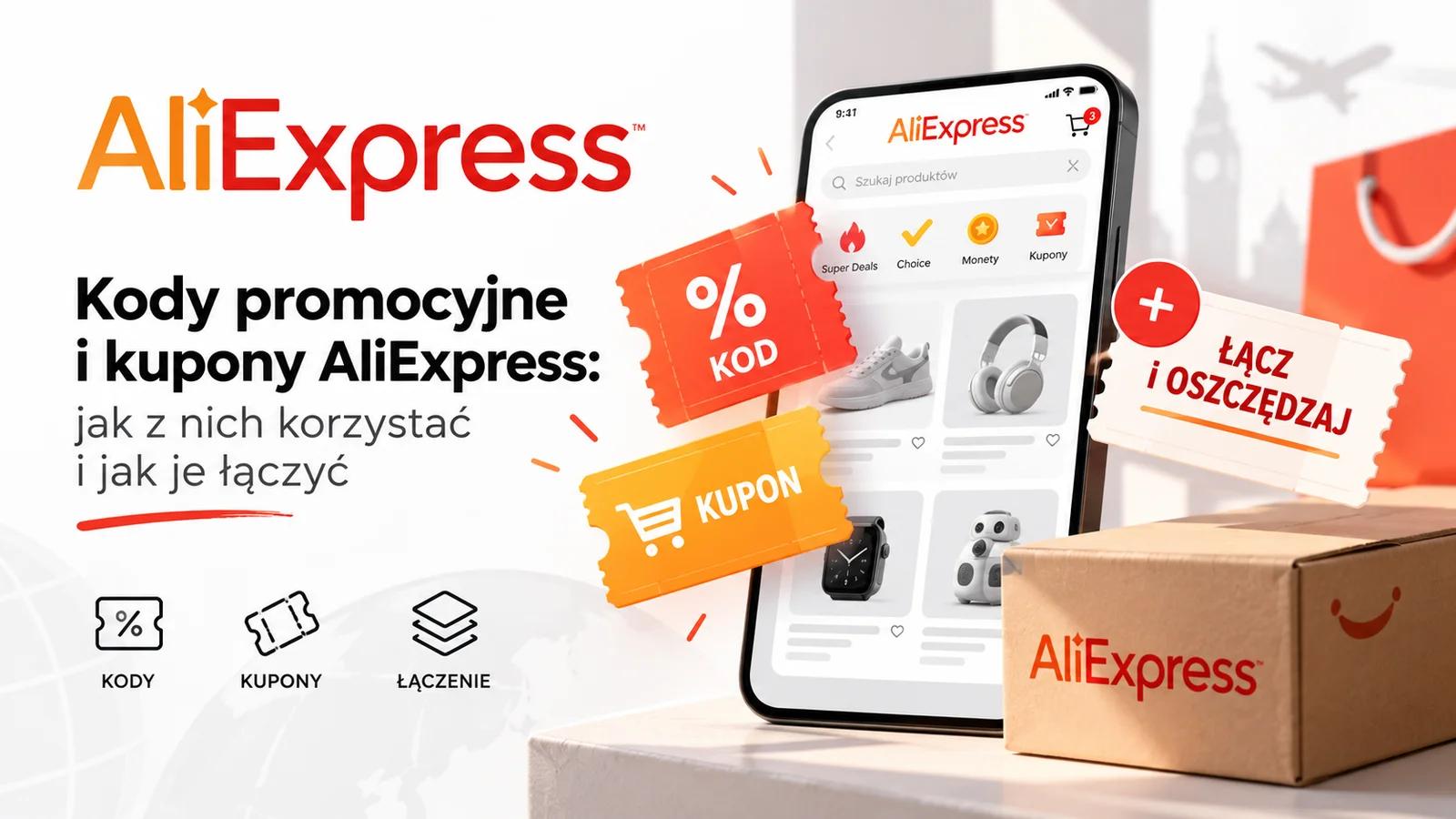 Kody promocyjne i kupony AliExpress: jak z nich korzystać i jak je łączyć