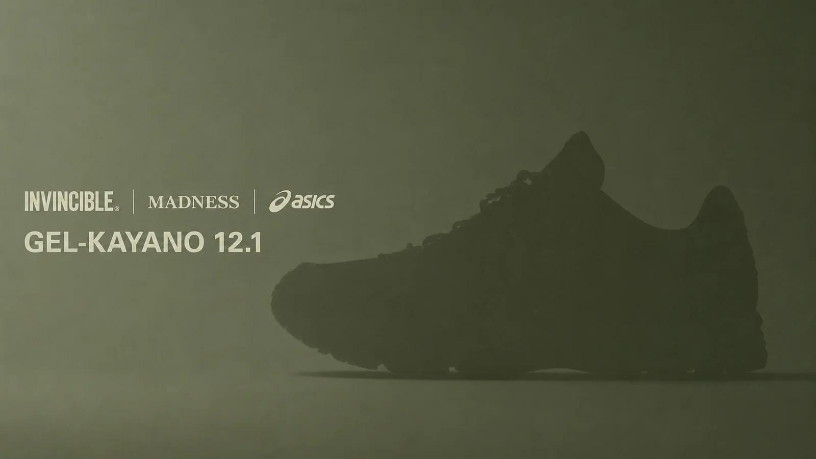 INVINCIBLE x MADNESS x ASICS GEL-KAYANO 12.1: weltweiter Release am 29. August