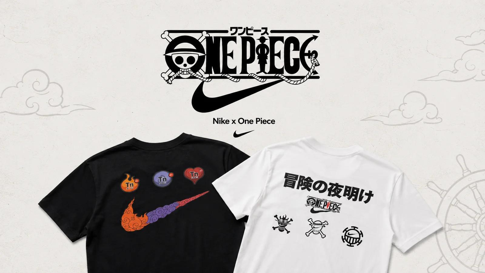 Nike x One Piece: the release calendar, four dates and three different routes