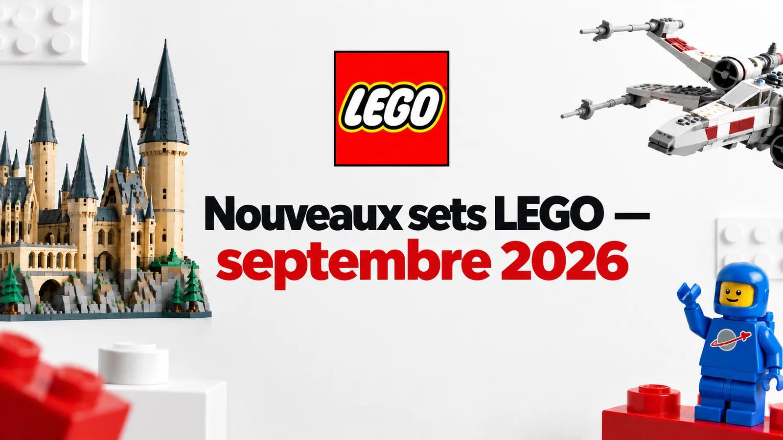 Nouveautés LEGO septembre 2026: tous les sets, les prix et les cadeaux offerts