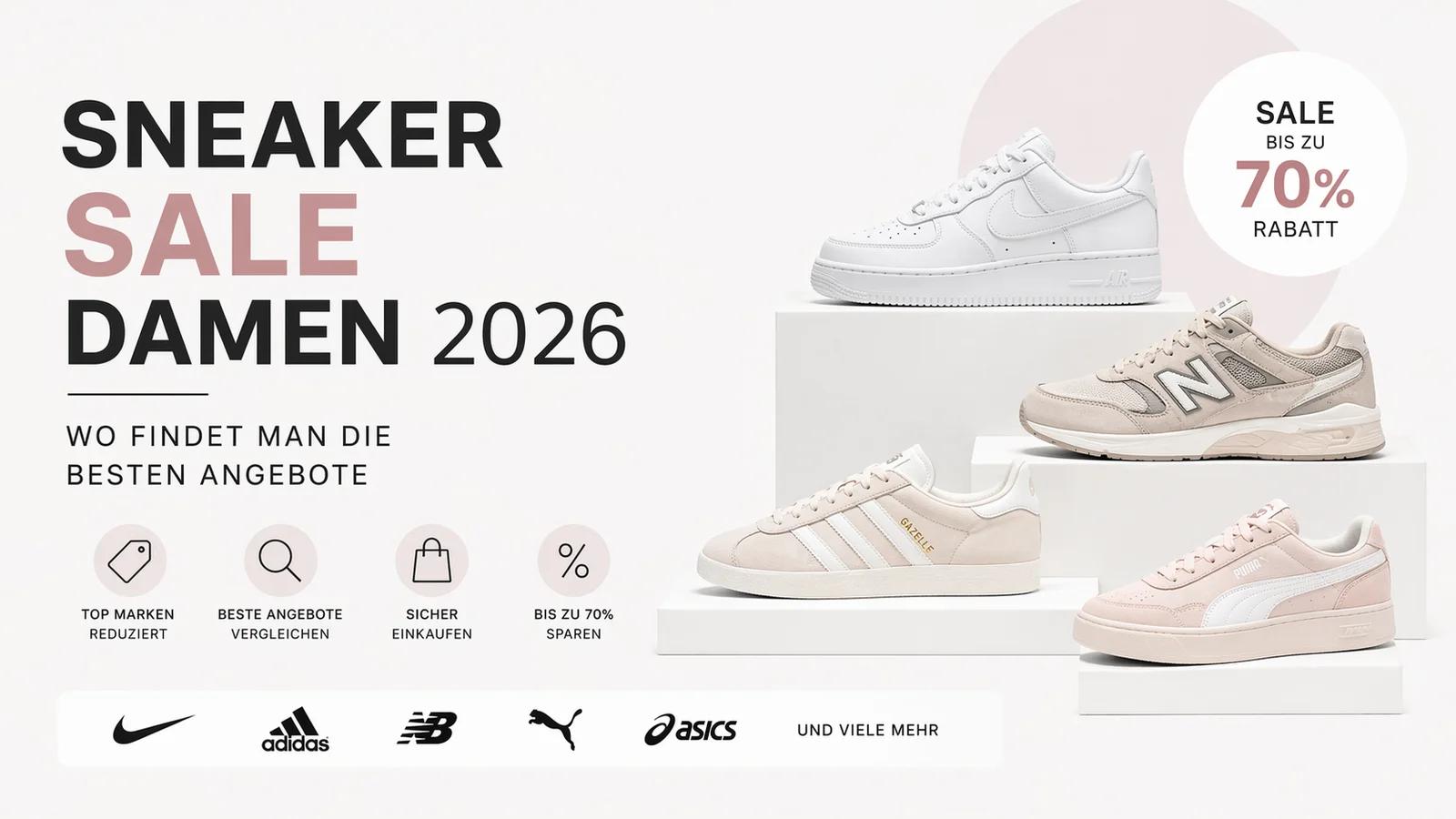 Sneaker Sale Damen 2026: Wo findet man die besten Angebote in Deutschland