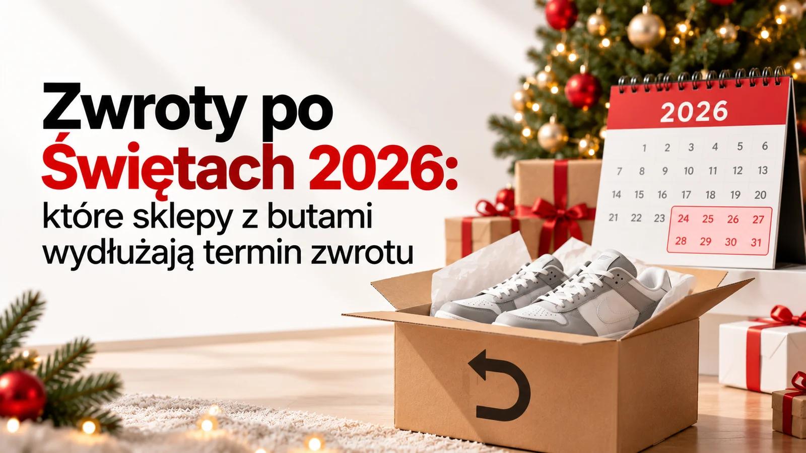 Zwroty po Świętach 2026: które sklepy z butami wydłużają termin zwrotu