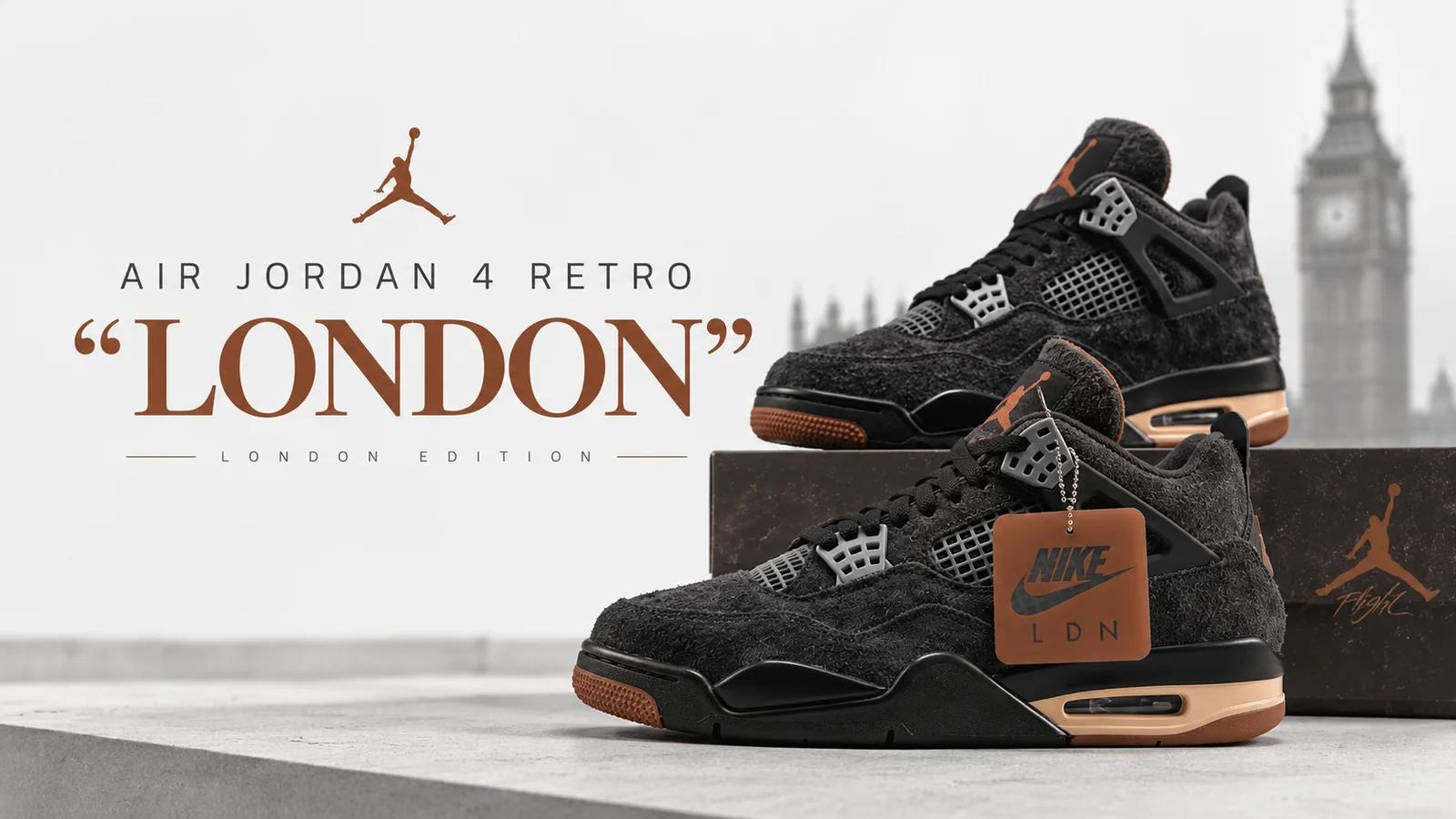 Air Jordan 4 "London": out 17 September at 09:00, and it is a home release