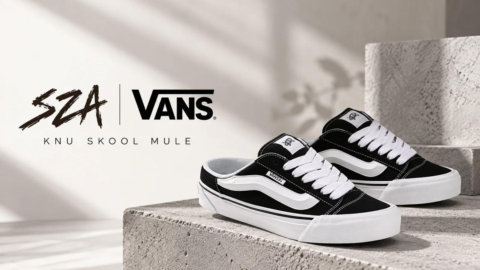 SZA x Vans Knu Skool Mule (VN00119WBA2): releasing 22 October 2026