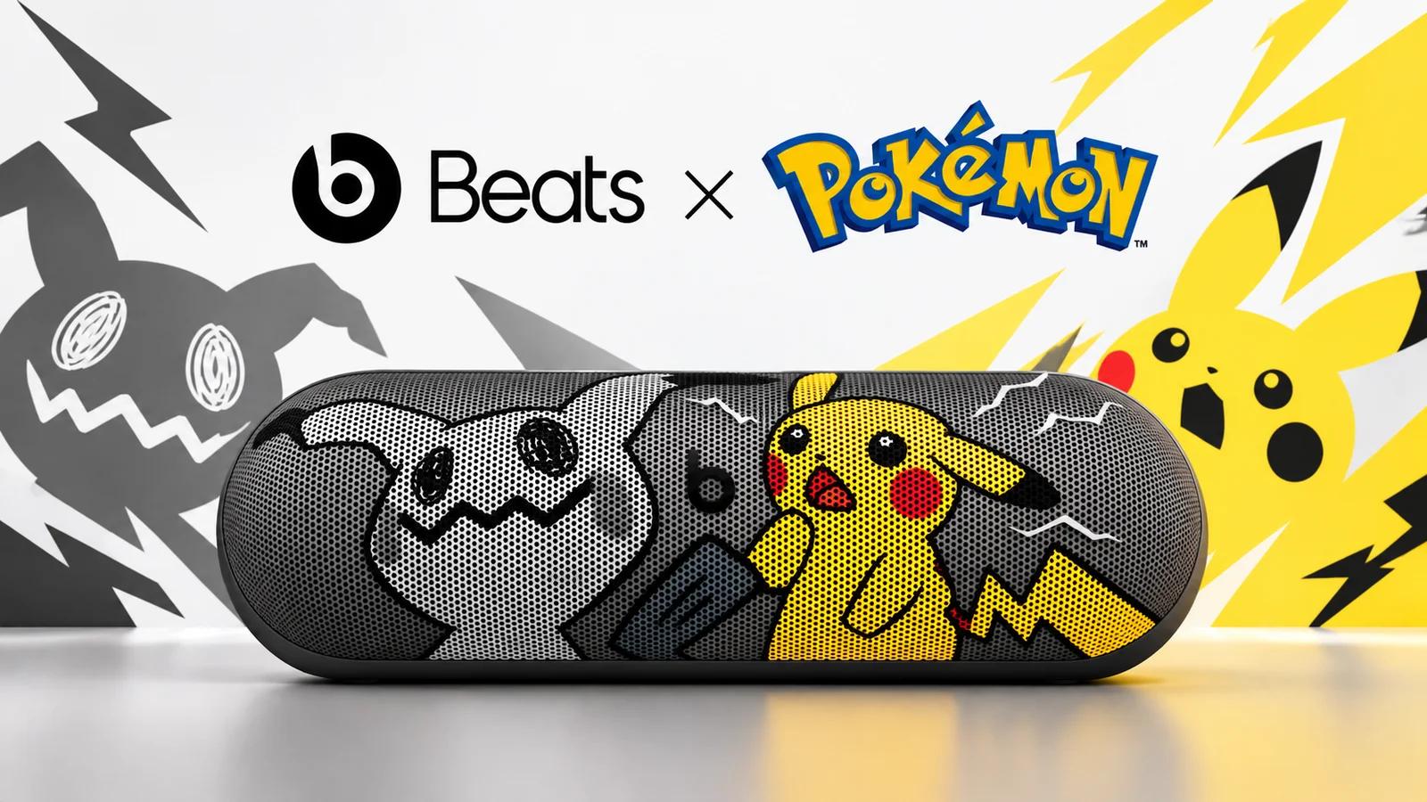 Beats Pill gets a Pokémon edition with Pikachu and Mimikyu: £149.99 from 15 October