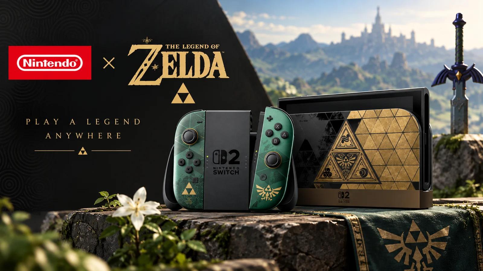 Nintendo Switch 2 Zelda edition: out 29 October. What goes on sale and where to buy it