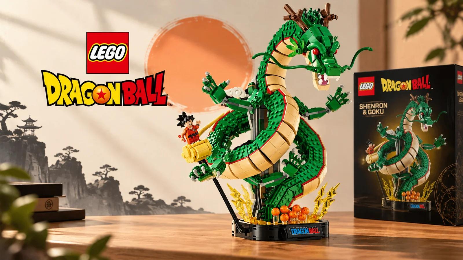 LEGO Icons 11390 Dragon Ball: Shenron y Goku, el primer set de la licencia
