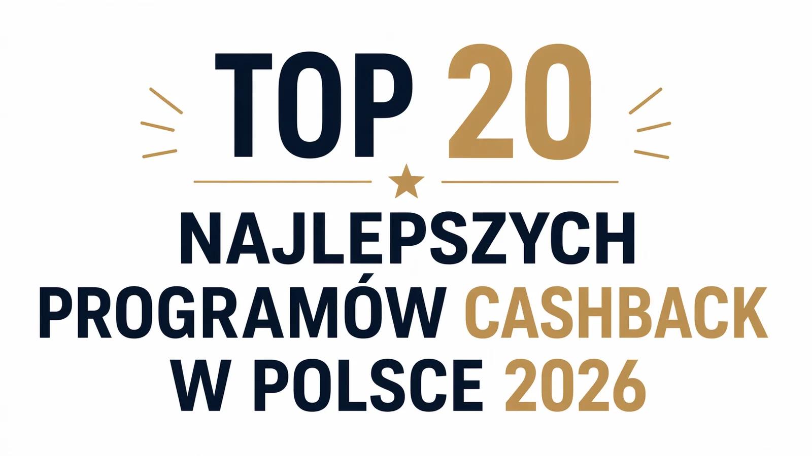 Top 20 najlepszych programow cashback w Polsce 2026: Pelny ranking i jak oszczedzac