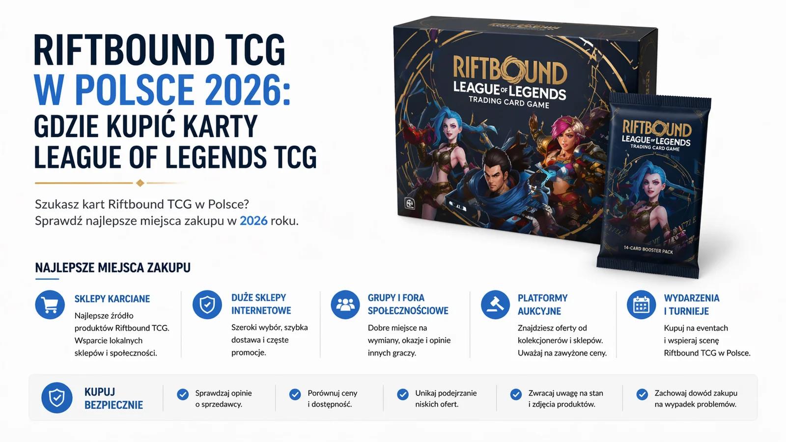 Riftbound TCG w Polsce 2026: Gdzie kupic karty League of Legends TCG