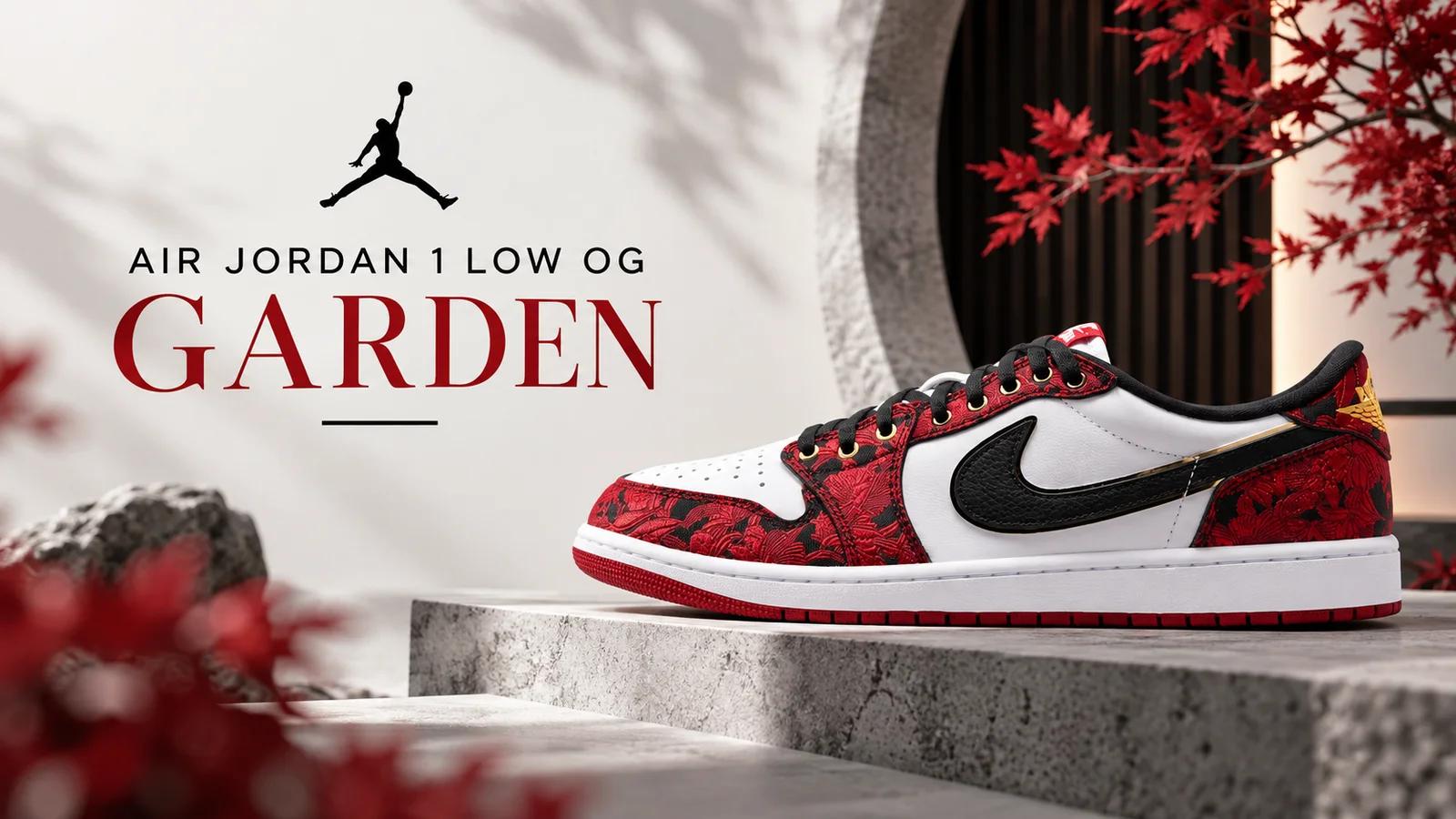 Air Jordan 1 Low OG "Garden": a tribute to 42 points and bloodied feet. Out 26 September at 09:00