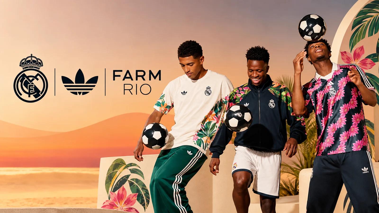Real Madrid x adidas x FARM Rio: the tropical collection from £85 and the matches to wear it for