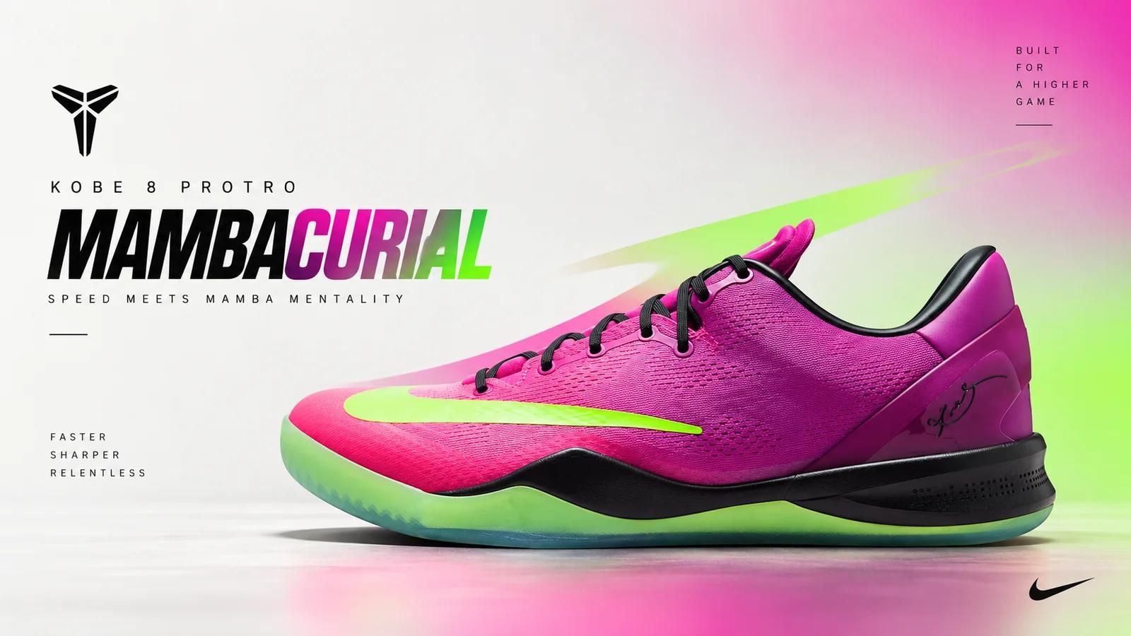 Kobe 8 Protro "Mambacurial": the return of the shoe that took its colours from football boots