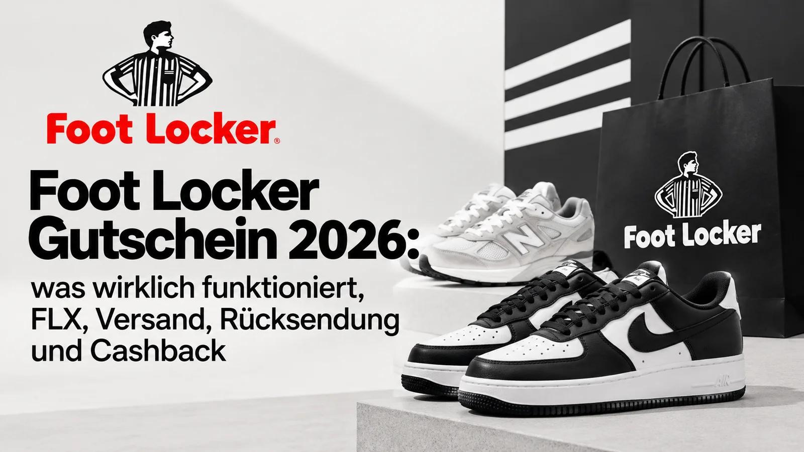 Foot Locker Gutschein 2026: was wirklich funktioniert, FLX, Versand, Rücksendung und Cashback