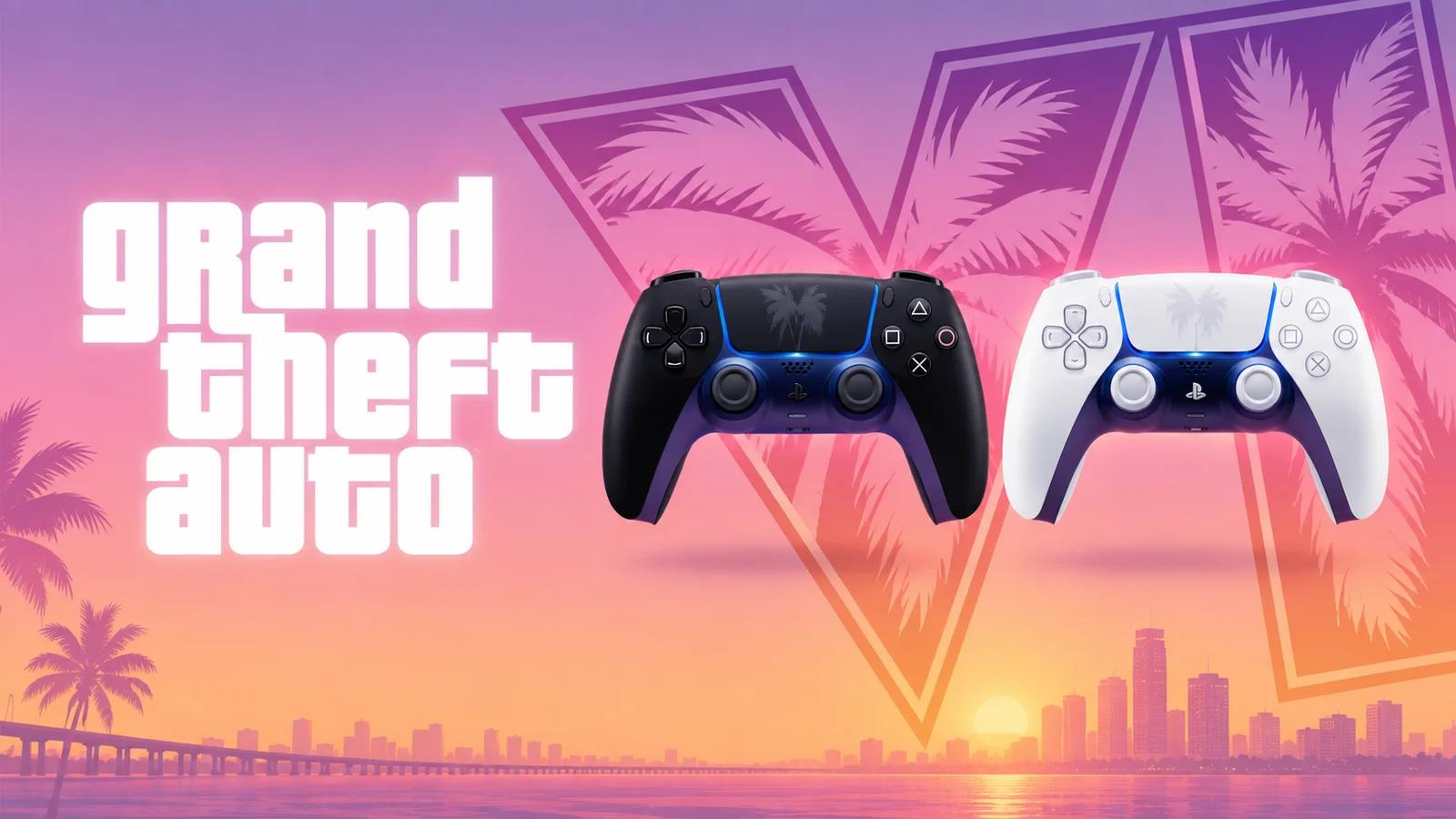 Limited-edition PS5 controllers for GTA VI: pre-orders are live, out 19 November