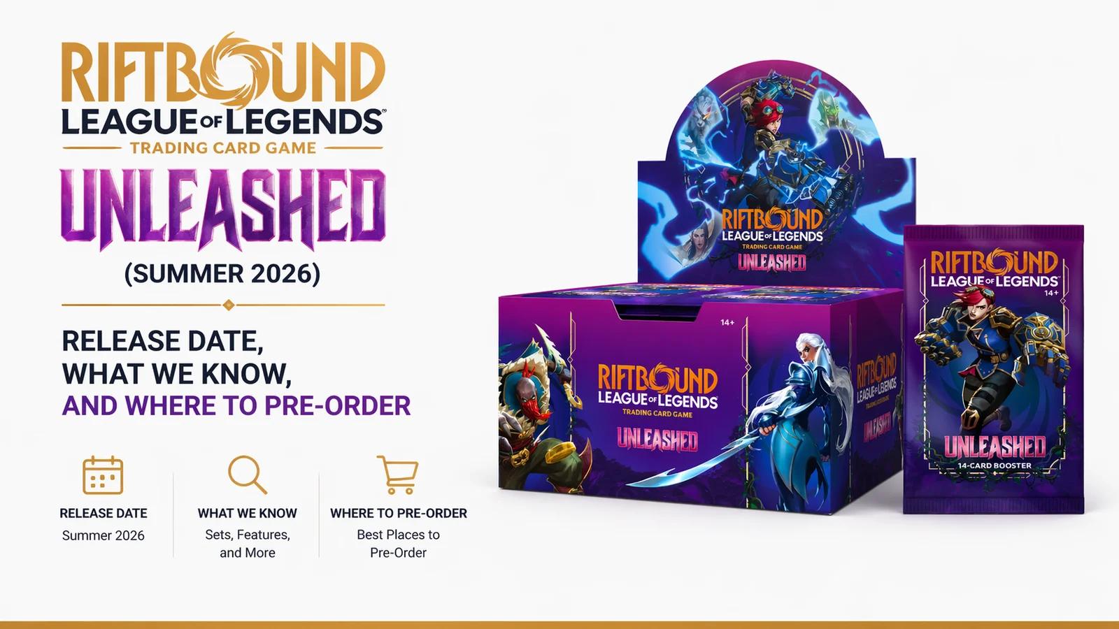 Riftbound Unleashed (Summer 2026): Release Date, What We Know, and Where to Pre-Order