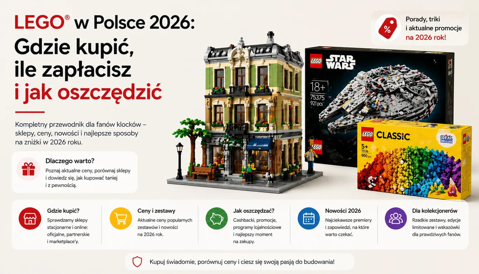 Lego cashback w Polsce 2026: 3.5 procent przez Soleback