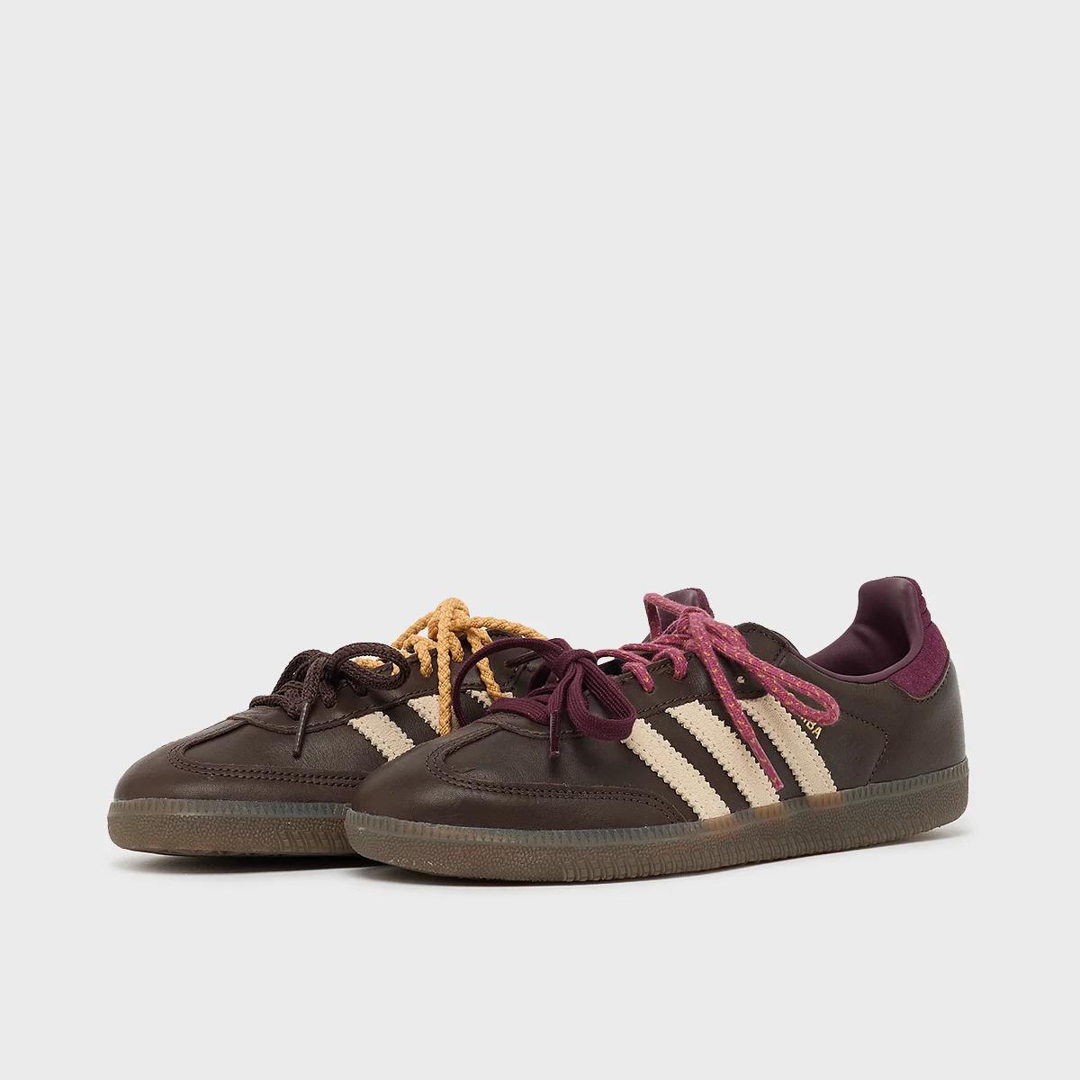 adidas Originals Samba OG brown/warm vanilla/maroon
