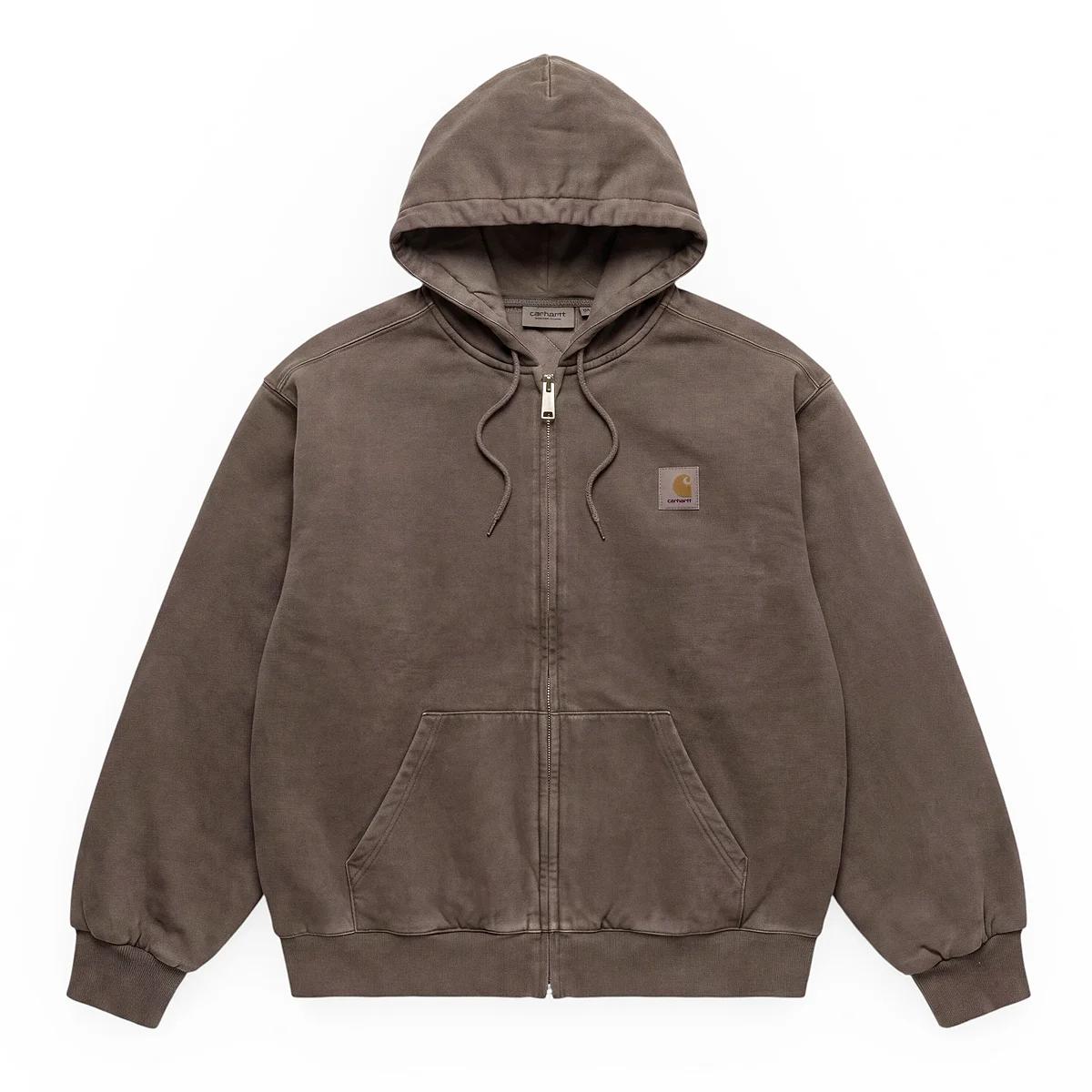 Carhartt WIP Hooded Vista Jacket Tobacco Garment Dyed