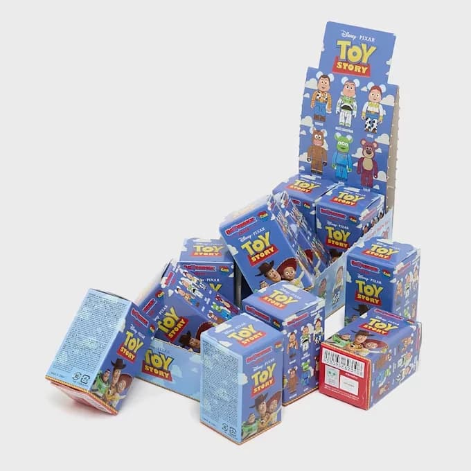 Medicom Bearbrick Chase Disney Toy Story – kolekcjonerska figurka blindbox 100%
