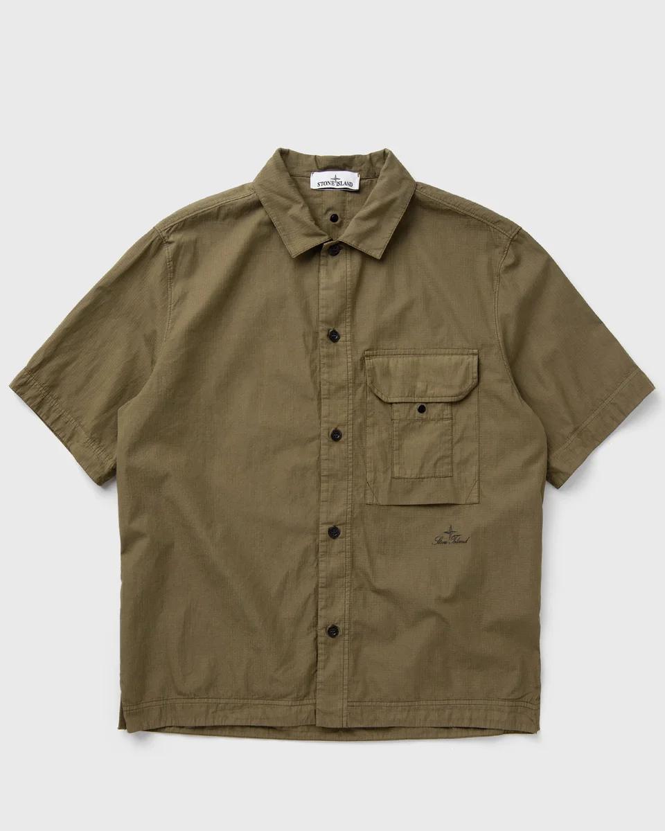 Stone Island Short Sleeve Shirt Military Green