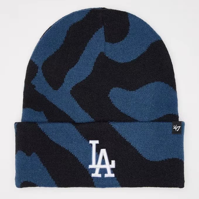 47 Cuff Knit MLB Los Angeles Dodgers – niebieska czapka beanie z wywiniętym brzegiem